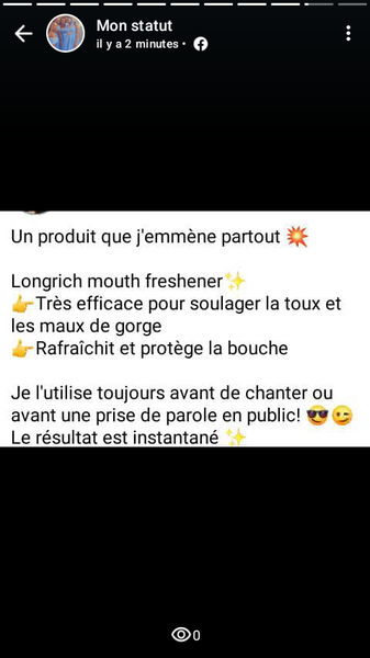 Longrich Mouth Freshener