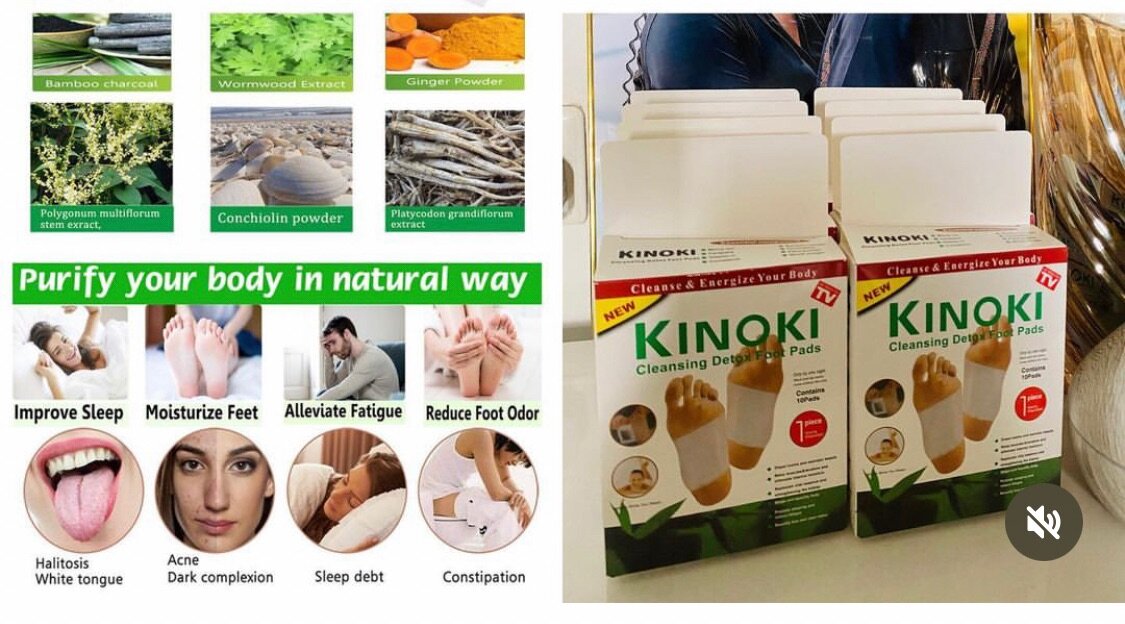 Kinoki foot detox patch
