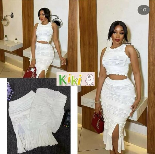 Ensemble chic blanc
