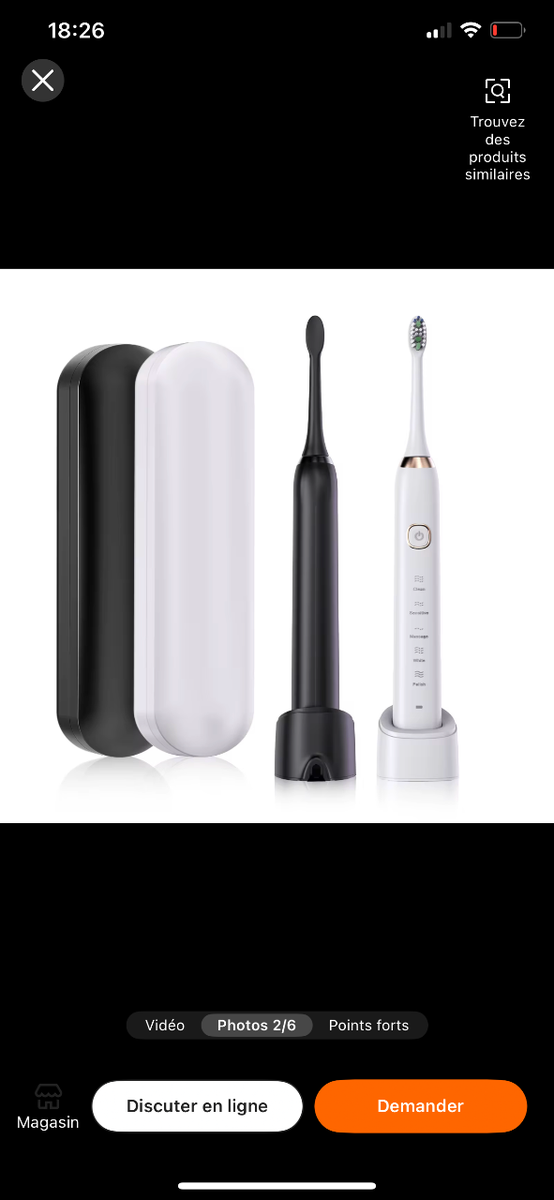 Brosse électrique