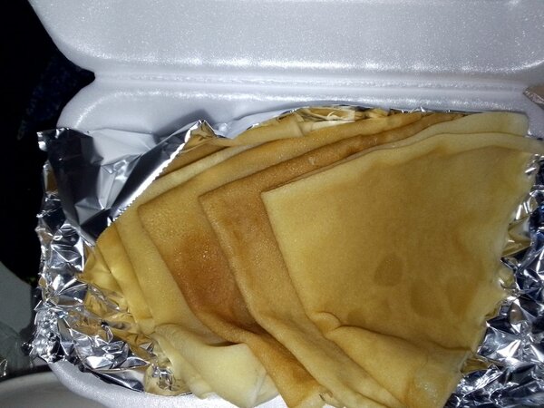 Crêpes nature