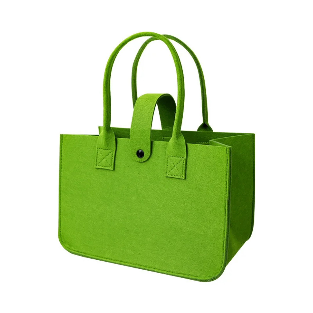 Sac à main cabas vert