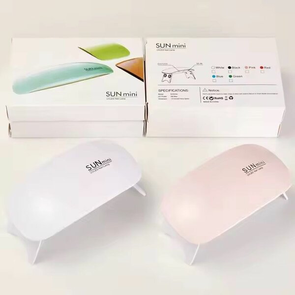 Nouvel équipement soleil ongles USB photothérapie 6W