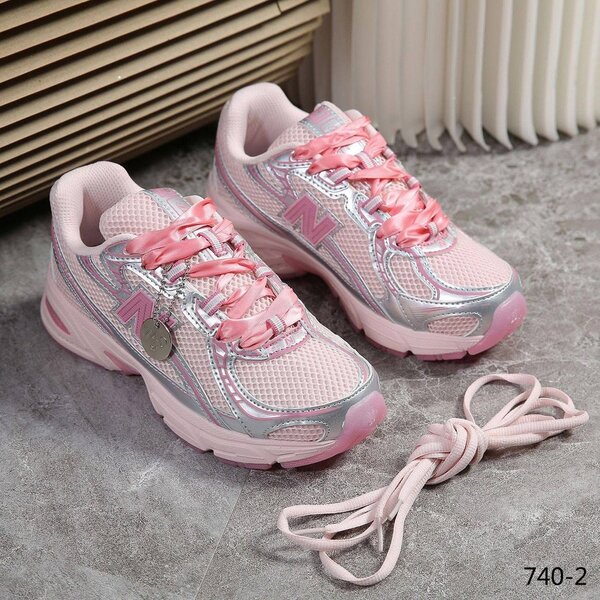 Baskets Confort Rose Femme