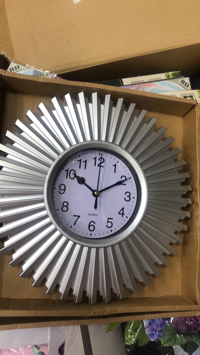 Horloge décorative
