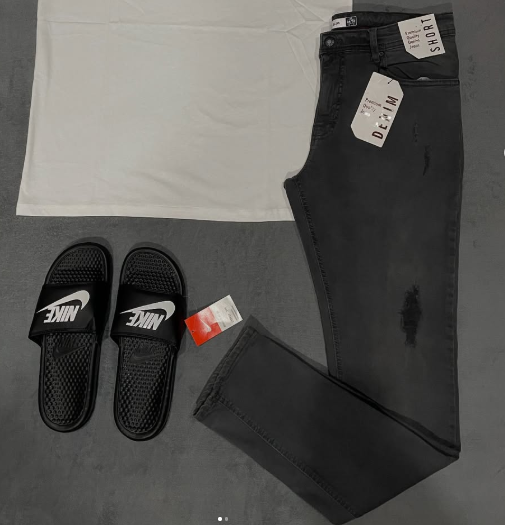 jeans gray