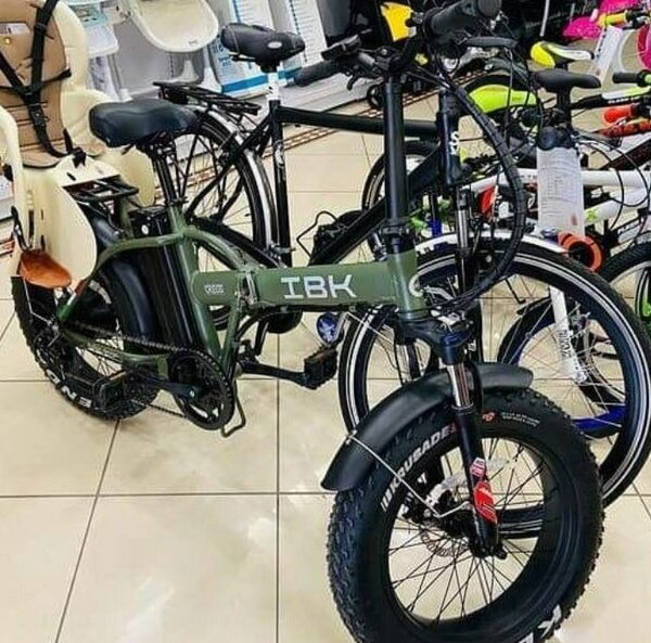 Vélo électrique tout-terrain pliant