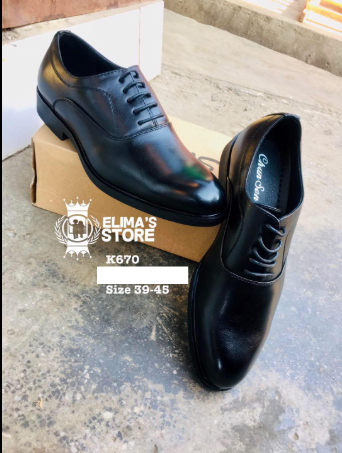 black shoes