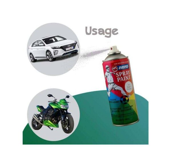 Peinture spray noir