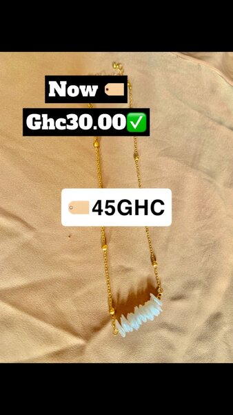 Necklace with beads