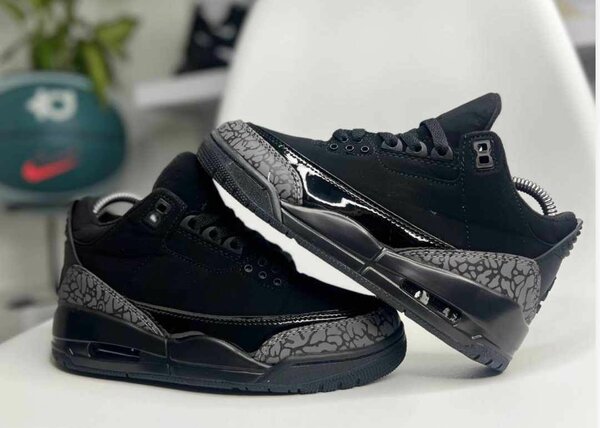 Baskets en cuir noir élégantes