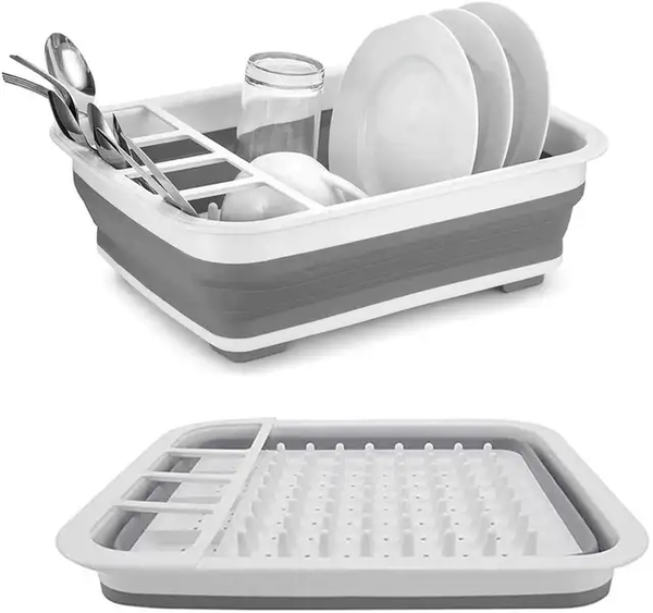 Foldable Silicone Dishrack