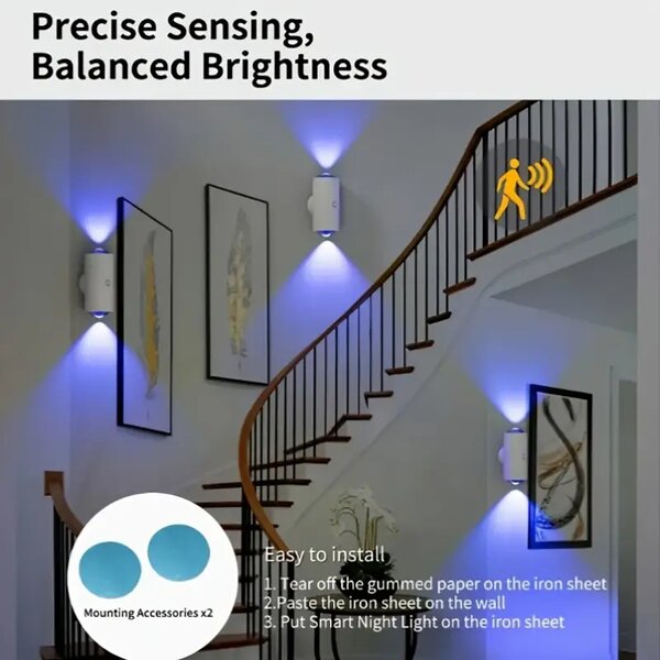 Lampe de Nuit LED Tri-Color