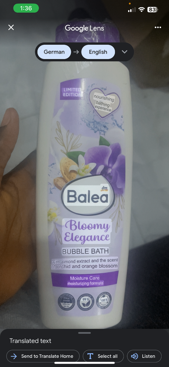 Bathing gels