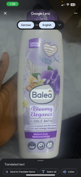 Bathing gels