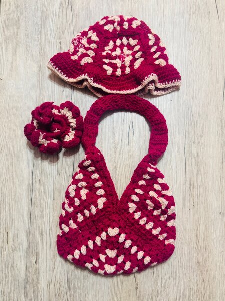 Crochet Bag Set