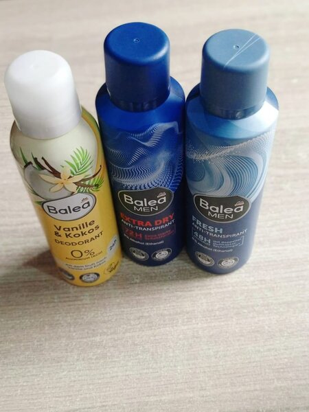 Déodorant Balea Vanille & Men