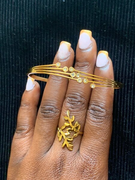 Bracelets and rings