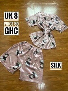 Silk nightwear