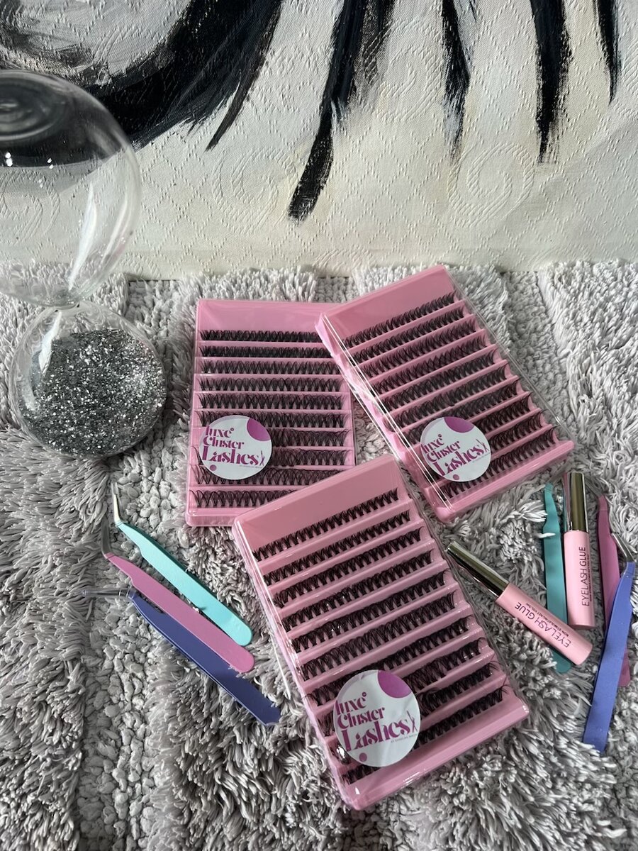 Lash clusters