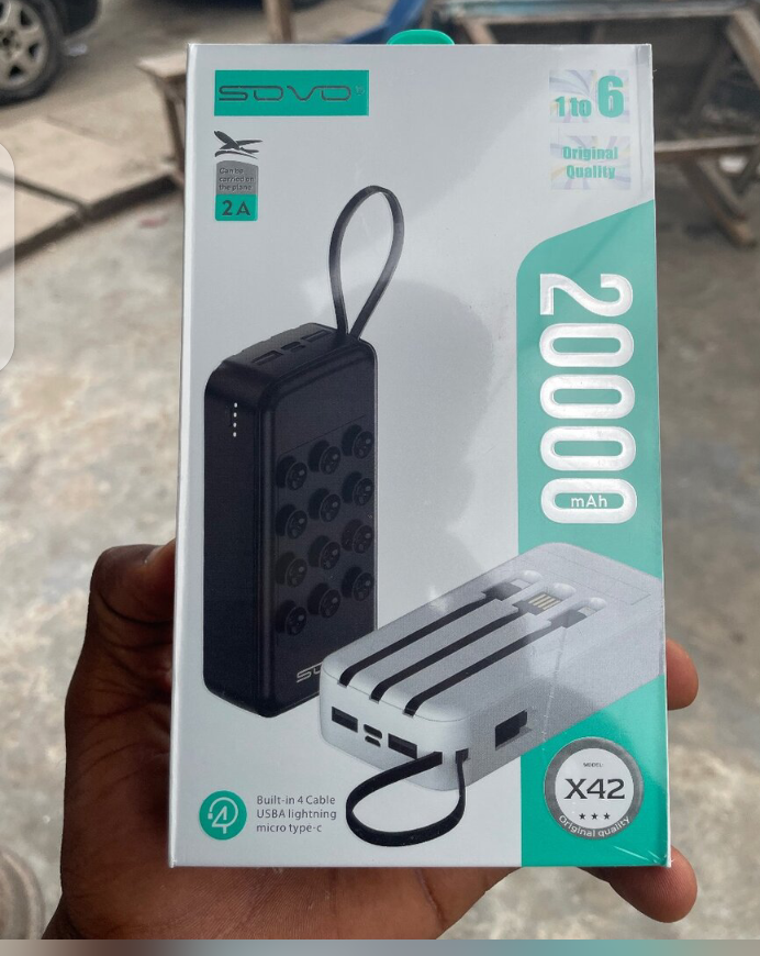 Batterie Externe 20000 mAh SOVO