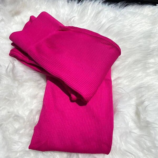 Ribbed leggings