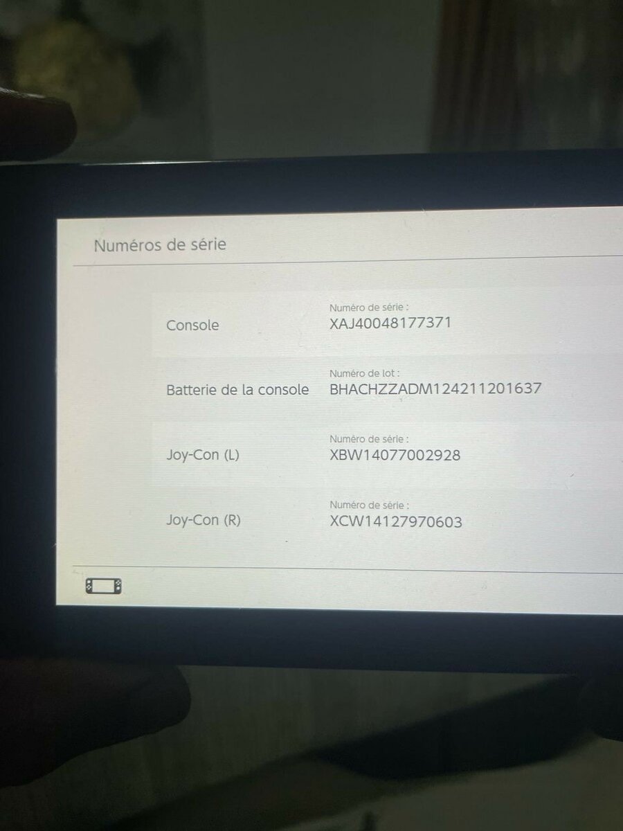 Nitendo switch