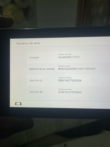 Nitendo switch