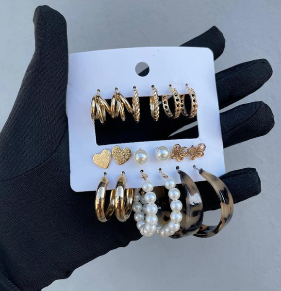 Earring Set Gold