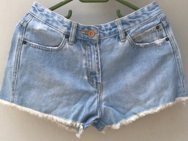 Short en jean décontracté