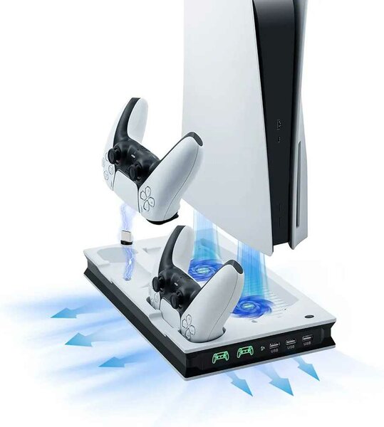 Refroidisseur ps5 avec station de charge