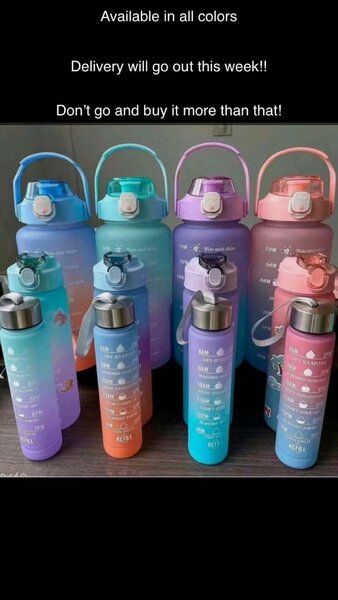 Water bottles