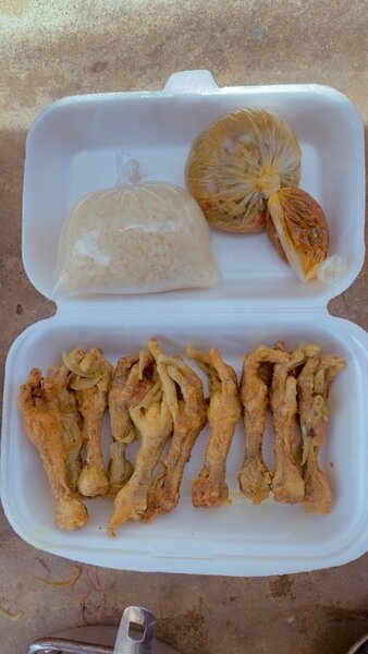 Patte de poulet