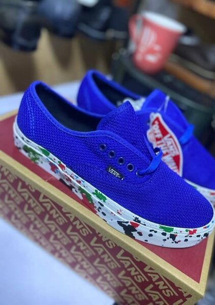 Vans Baskets Bleu Unisexe