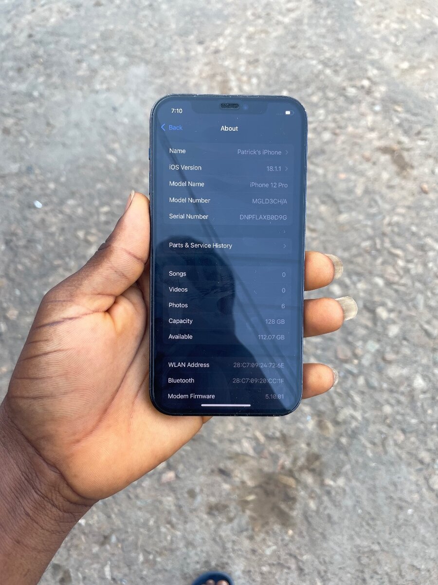 iPhone 12pro