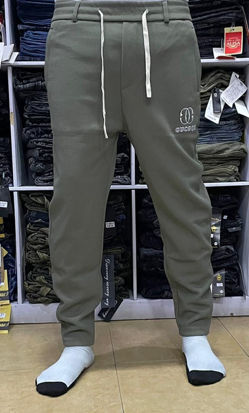 gray baggy pants