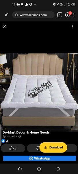 COMFY MATTRESS TOPPER