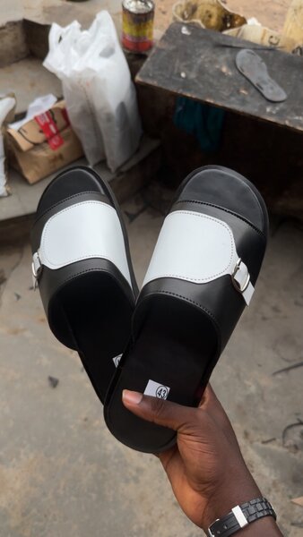 Sandales confortables en cuir