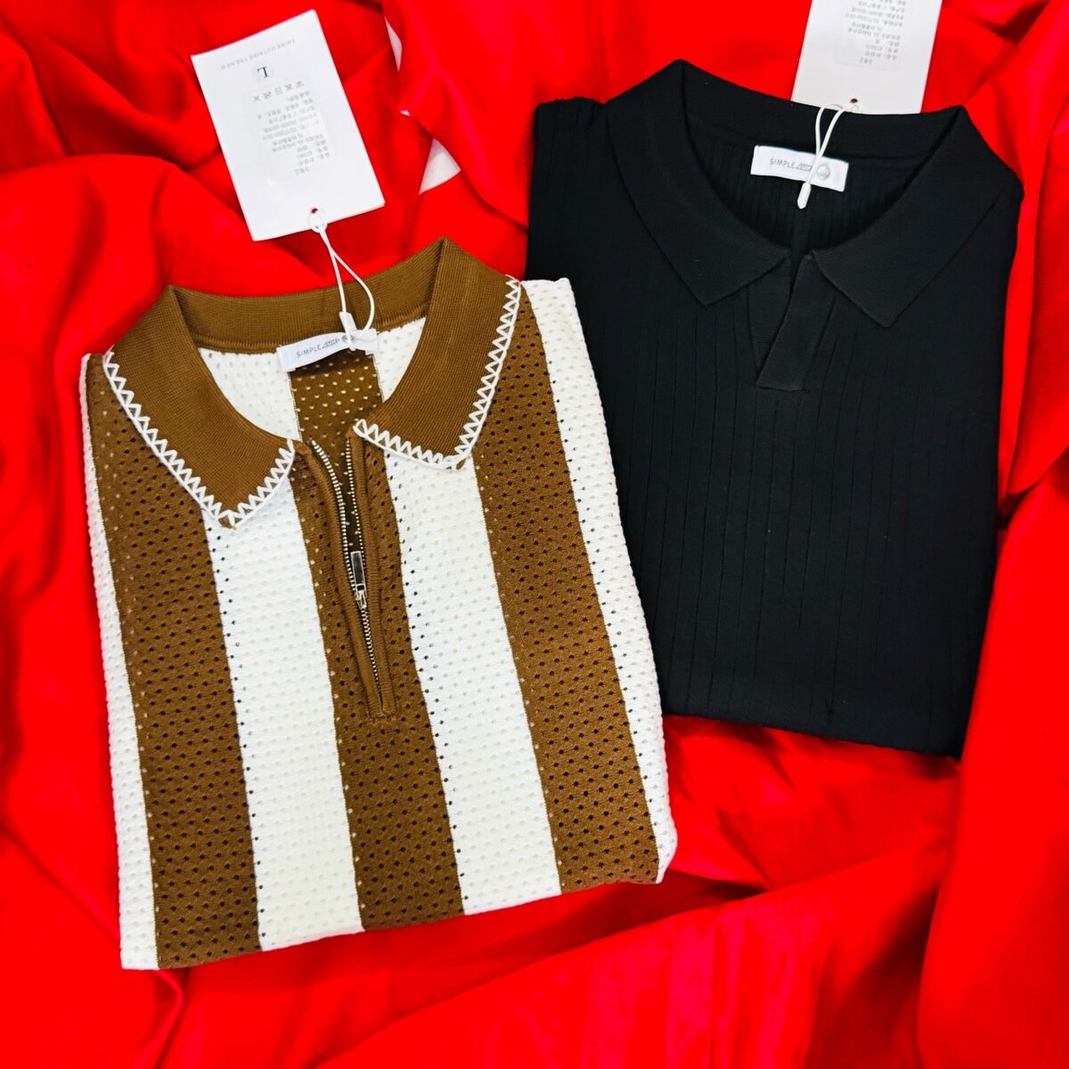 Knitted shirts