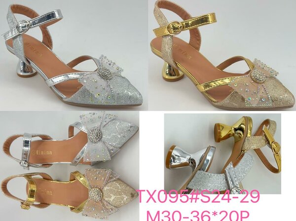 Kids heel sandals