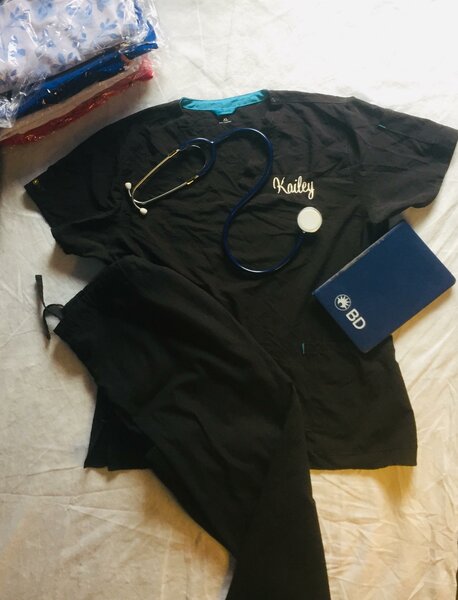 Thrift scrubs
