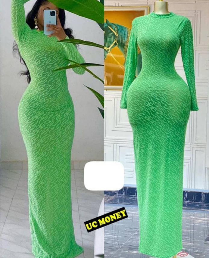Tight dress green