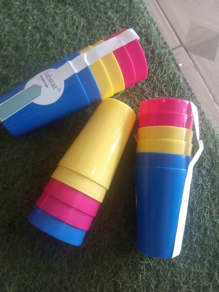 Habitat reusable 6 pack cups