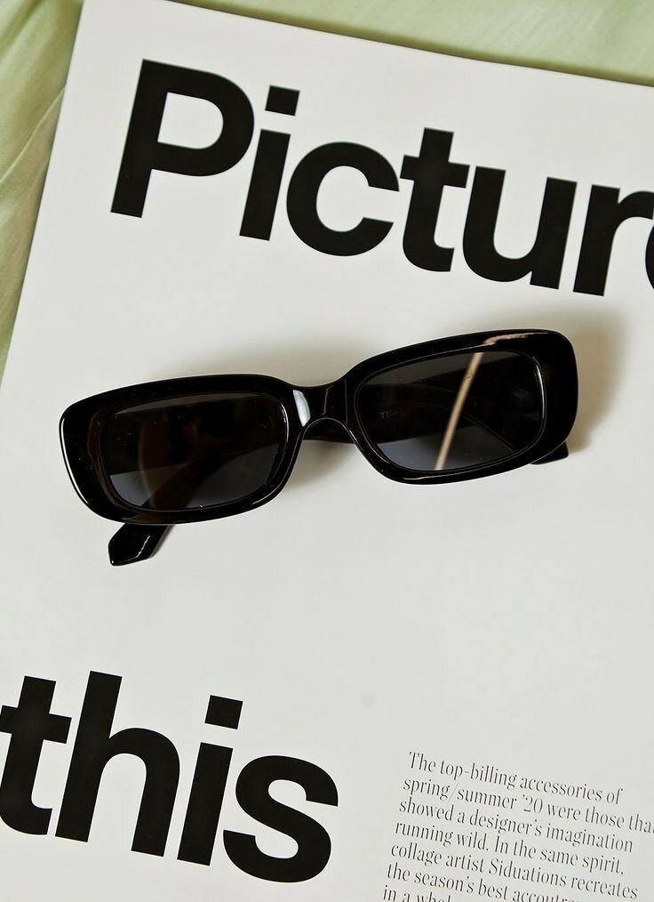 Lunettes de soleil carrées élégantes