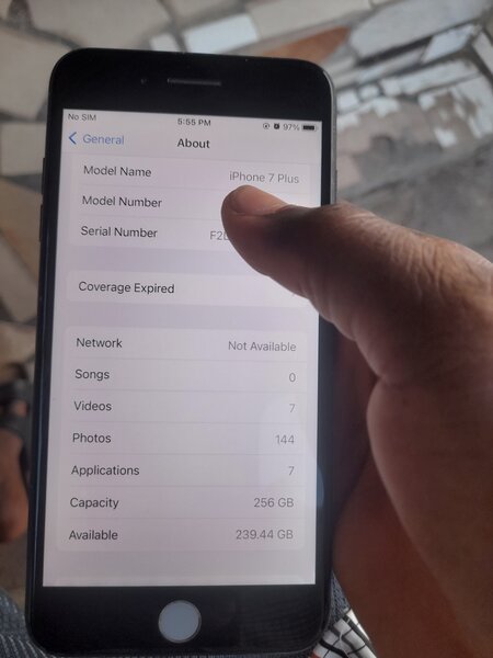 Iphone 7 plus 256GB