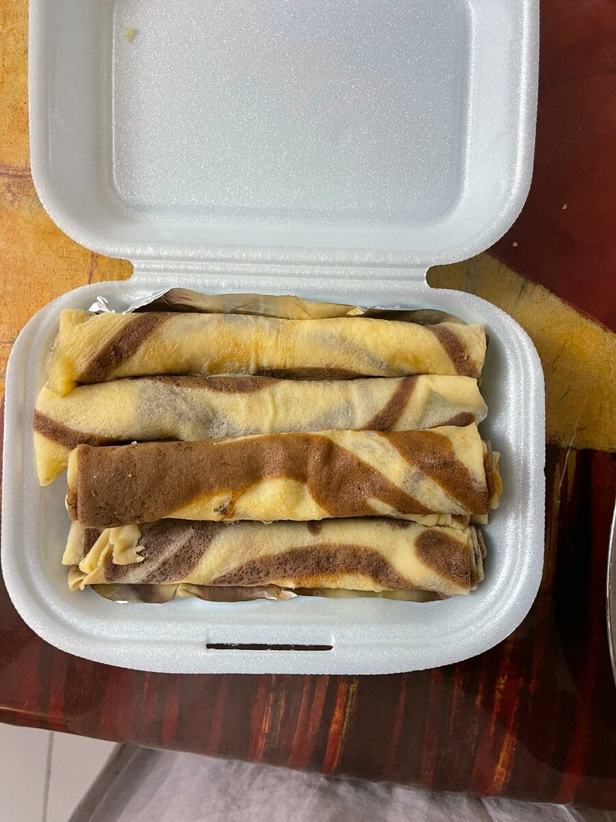 Crêpes au tourbillon Nutella