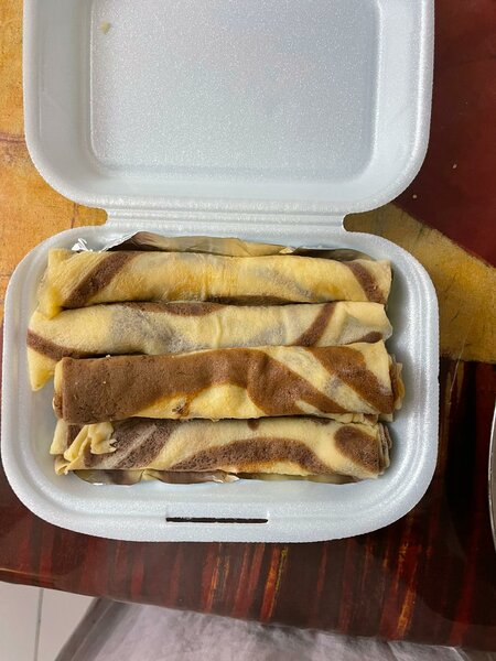 Crêpes au tourbillon Nutella