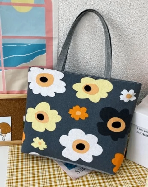 Sac dessin fleur