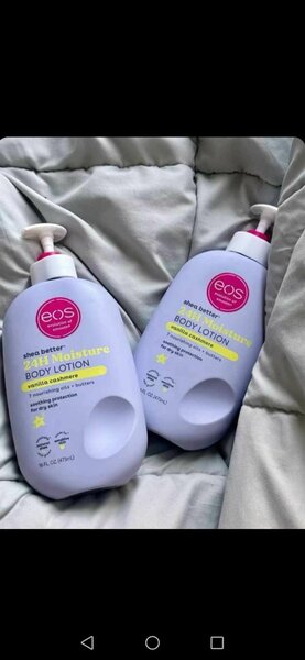 EOS body lotion
