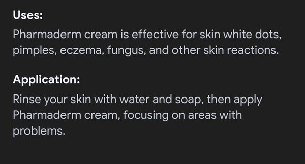 Pharmadem cream
